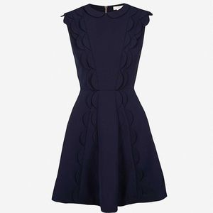Ted Baker Triski Dress, Navy Blue